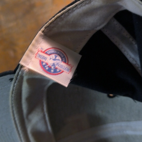 Vintage 80s TOLEDO MUD New Era Major League Fitted Baseball Hat Cap Size 7 5/8 - Picture 3 of 4